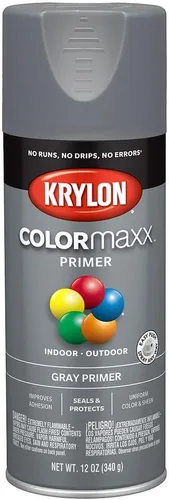 Vista 26 de Krylon K05554007 COLORmaxx Pintura en aerosol y base para uso en interiores y exteriores, color almendra satinada, 12 onzas (paquete de 1)