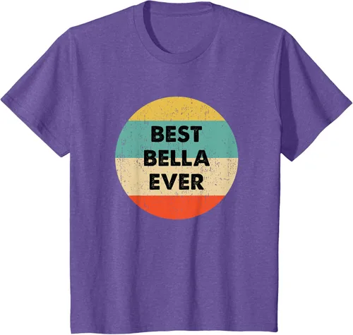 Vista 59 de Bella Name - Camiseta, Negro, S
