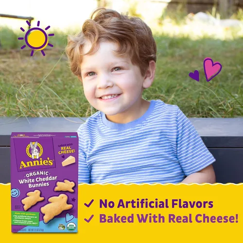 Vista 83 de Annie's Organic Chocolate Bunny Graham Snacks, 7.5 onzas