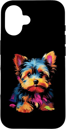 Vista 31 de Funda para iPhone 11 Yorkie Puppy