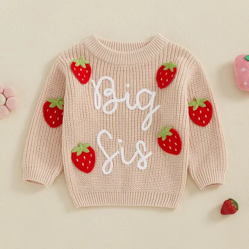 Vista 112 de VISGOGO Suéter a juego para hermanitas grandes y pequeñas, ropa de una sola pieza