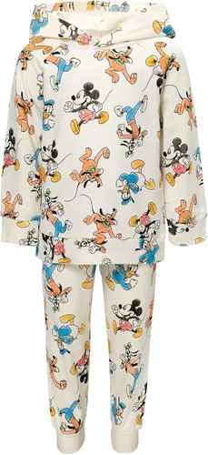 Vista 4 de Disney Mickey Mouse Donald Duck Goofy Pluto - Sudadera con capucha de rizo francés y conjunto infantil a niño grande