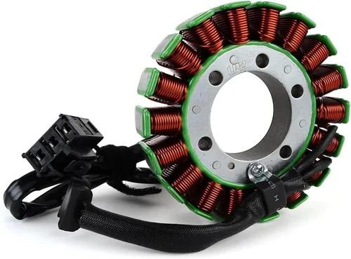 Vista 4 de Bobina de estator compatible con Kawasaki KLZ1000 Versys 1000 2012-2014 ZR900 Z900 ZR 900 Z 900 ABS 2017-2020 21003-0174 Generador Bobina Magneto