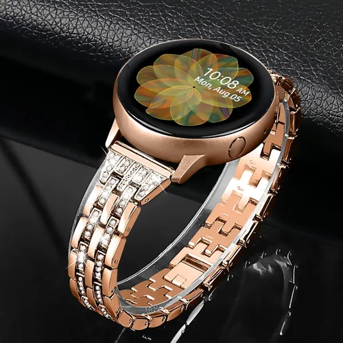 Vista 7 de JOYOZY Correas elegantes para mujer y niña compatibles con Galaxy Watch 6/5/4/FE/7 de 40 mm, 44 mm/Classic de 42 mm, 43 mm, 46 mm, 47 mm/Galaxy