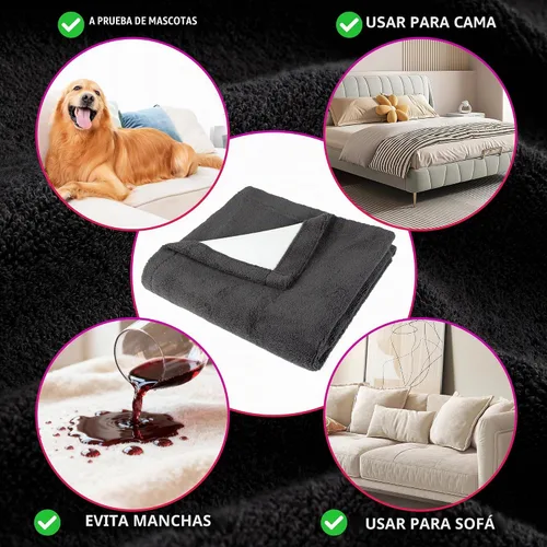 Vista 3 de VIBEY Toalla/Manta Sexual Lavable Impermeable y Resistente a Manchas, Protector de Colchón, Almohadilla de Cama para Incontinencia y Alfombrilla