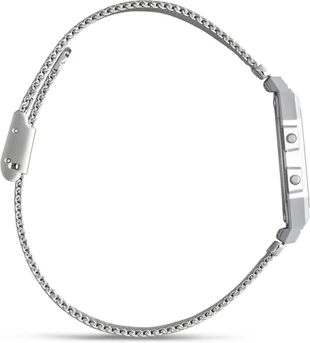 Vista 6 de Casio Collection Watch A700WEM-7AEF - cronómetro unisex plateado, plateado