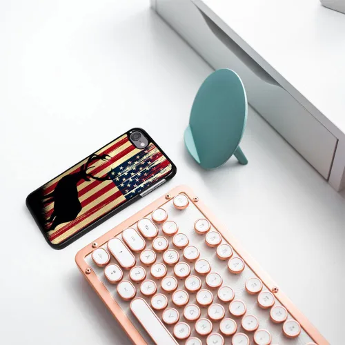 Vista 3 de Funda para iPod Touch 6, diseño delgado antiarañazos, de poliuretano termoplástico, a prueba de golpes, para iPod Touch 6, diseño de ciervos