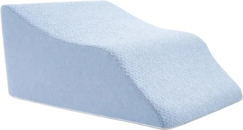 Vista 6 de Almohada de cuña elevadora para reposamantemanos, gris jaspeado, pequeña, ancha Made in the USA,Post Surgery Support, Leg Swelling Relief