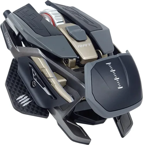 Vista 9 de Mad Catz R.A.T. Mouse para juegos con cable ajustable 8+ - 16000 DPI - 11 botones programables - 4 perfiles de usuario almacenados directamente