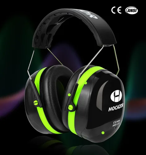 Vista 6 de HZ012 NRR Orejeras de seguridad de 28dB, protección auditiva pasiva de espacio auditivo profundo Proetctors de oído duraderos, para carpintería