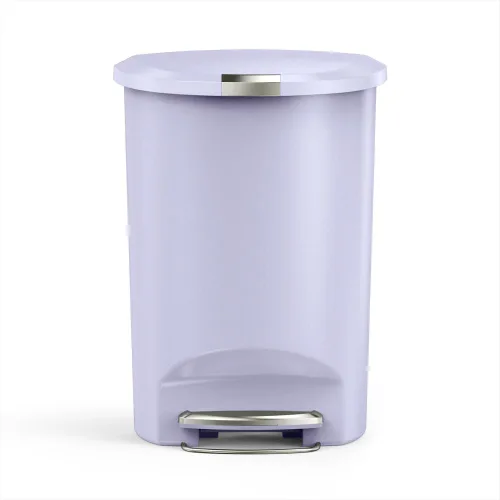 Vista 11 de Lata de basura de 1690.7 fl oz y 13 galones semirrígida