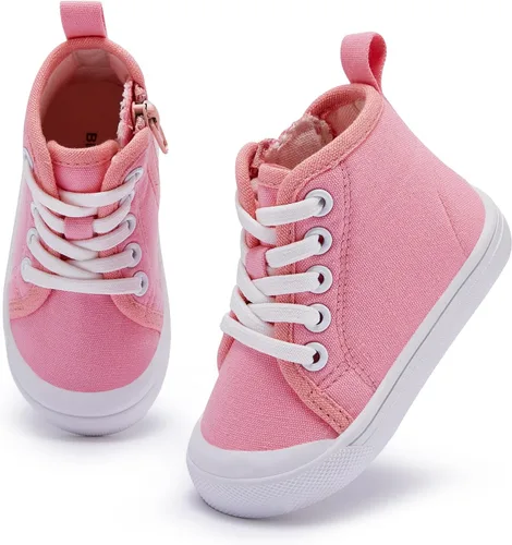 Vista 3 de BMCiTYBM Zapatos de bebé para niño y niña, zapatos de invierno cálidos antideslizantes para primeros pasos de 6 a 24 meses