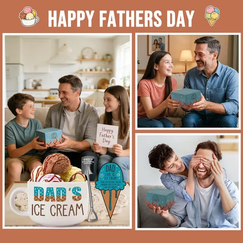 Vista 7 de YEUYUQIU Regalos de Navidad para Papá de Hija Hijo Esposa - Regalos Ideales de Navidad Día del Padre Cumpleaños para Papá Padre Suegro Nuevos Papás