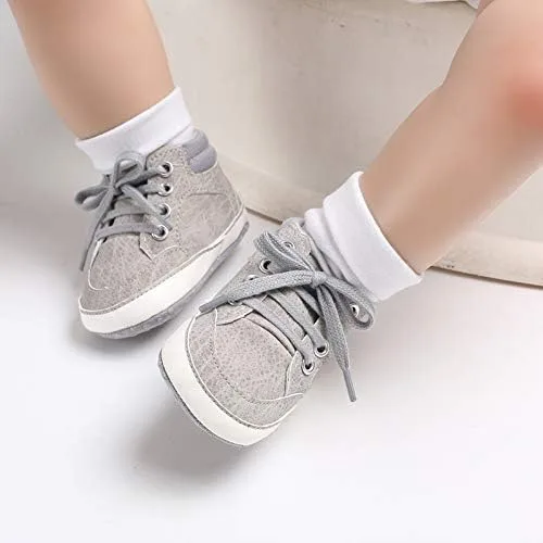 Vista 2 de Botines de forro polar antideslizantes con suela suave para bebés y niños pequeños