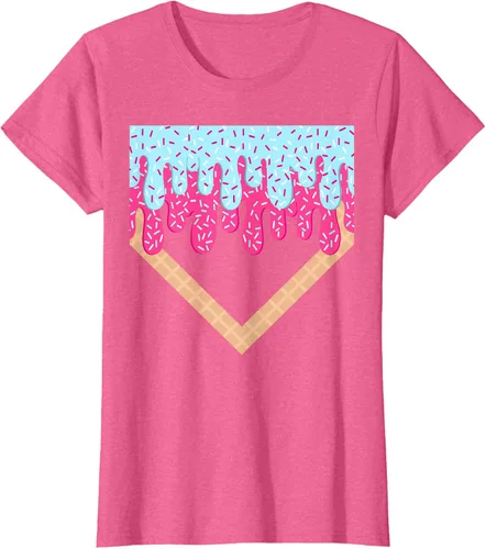 Vista 71 de Baseball Drip Boys Home Plate Ice Cream Sport Players & Fans Camiseta