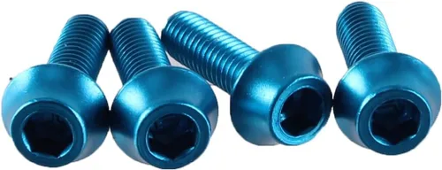 Vista 5 de Tornillos para jaula de botella de agua anodizados con precisión de Wolf Tooth
