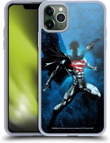 Vista 15 de Head Case Designs Officially Licensed Superman DC Comics Collage 80th Anniversary Gel Case [Military Grade Protection] Compatible with Apple iPhone