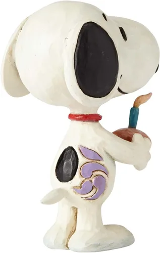 Vista 4 de Peanuts by Jim Shore Snoopy - Mini figura de cumpleaños