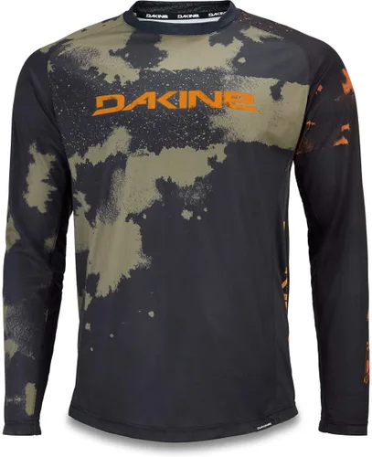 Vista 29 de Dakine Men's Thrillium Long Sleeve Bike Jersey – Breathable MTB Jersey Performance Fabric Equipo Aggy Negro