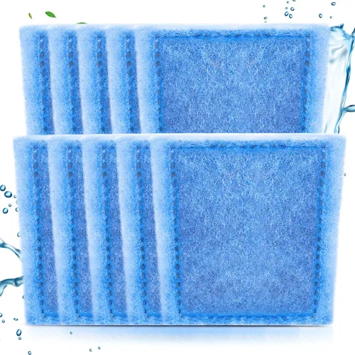 Vista 17 de Umlecoa Paquete de 8/16/32 cartuchos de filtro tamaño A compatibles con filtros MarineLand Penguin Power Filters 75 y 100 – Cartuchos de filtro