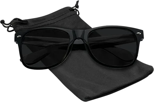 Vista 5 de Emblem Eyewear - Womens Mens Unisex Polarized Square Sunglasses Retro Sun Glasses 100% UV Blocking