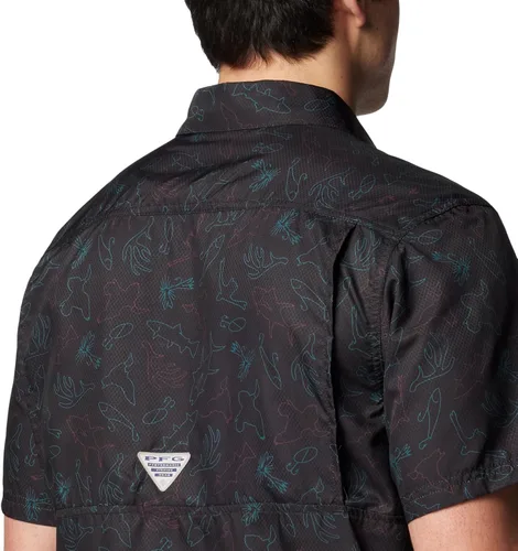 Vista 5 de Columbia - Camisa Super Slack Tide Camp de manga corta para hombre