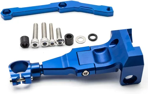 Vista 7 de FXCNC Racing motocicleta CNC amortiguador de dirección estabilizador búfer kit de montaje compatible con MT-09 MT09 FZ09 FZ-09 (no Tracer)