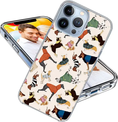 Vista 17 de Funda protectora para iPhone 13 Pro Max para niñas, mujeres y hombres, a prueba de golpes, delgada, suave, TPU transparente, funda protectora