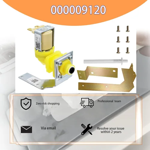 Vista 4 de 000009120 00008487 33129028 Máquina de hielo Ensamblaje de válvula de entrada de agua (OEM)120V 60Hz 5W para piezas de máquina de hielo Manitowoc