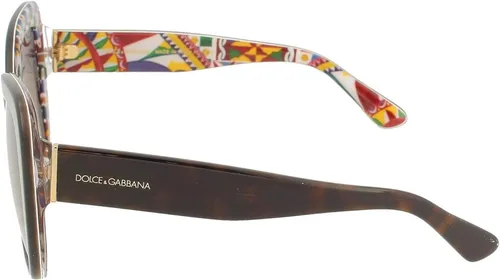 Vista 3 de DolceGabbana DG4348 - Gafas de sol para mujer 321713-54 gradiente marrón DG4348-321713-54 HavanaWhite Barrow