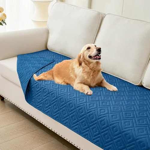 Vista 93 de hyha Manta impermeable para perros, funda suave para cama de perro, mantas para mascotas, funda impermeable para sofá y sillón para perros lavable