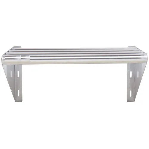 Vista 3 de KPS Estante de pared tubular de acero inoxidable comercial 18 x 60