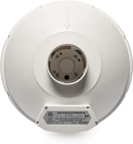 Vista 2 de Festa AMG Eagle Extreme EC Ventilador de Radón - Ventilador Silencioso y Eficiente Energéticamente de 304 CFM Sistema de Mitigación de Radón