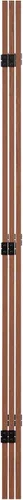 Vista 5 de Winsome Wood Biombo de madera plegable de 3 paneles