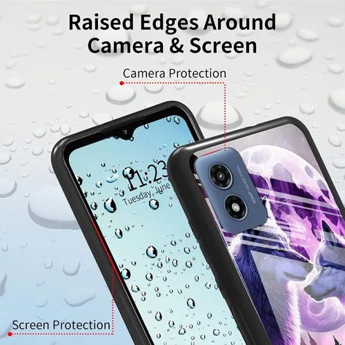 Vista 369 de Funda para Motorola Moto G Stylus 5G 2021 de vidrio templado, funda negra con diseño de mujer negra africana para mujeres y hombres, antiarañazos, a