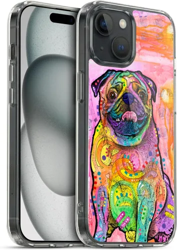 Vista 182 de Oficial Dean Russo perros 3 suave funda de Gel para Apple Iphone 7 Plus/8 Plus, Amy