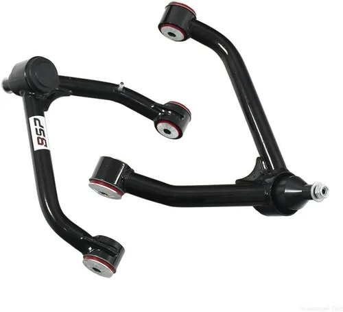 Vista 9 de Brazos de control superiores delanteros, kit de rótula tubular de elevación de 2-4 pulgadas compatible con Silverado 1500 Sierra 4WD 4X4 RWD