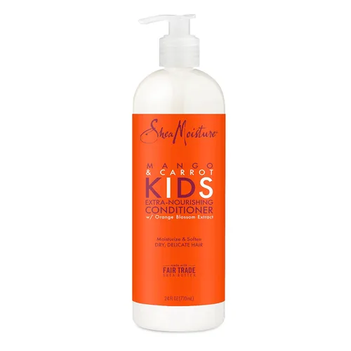 Vista 15 de SheaMoisture - Acondicionador infantil sin sulfato de mango y zanahoria, 7.7 onzas
