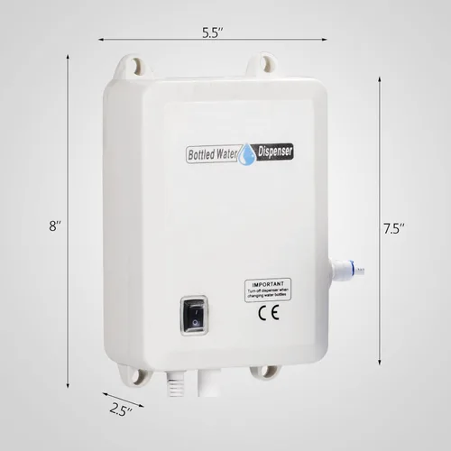 Vista 3 de LIYUAN Sistema de bomba dispensador de agua embotellada, bomba de jarra de agua de 5 galones, dispensador de agua eléctrico de 5 galones