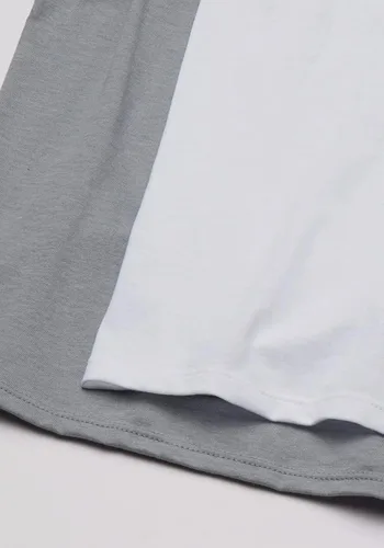 Vista 4 de Hanes playera de algodón para bebé niña paquete de 5 surtido
