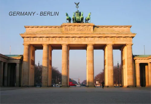 Vista 2 de Alemania Frigorífico Imanes GRP 2 (1 pieza, Ciudad: Berlín #GER31)