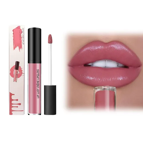 Vista 12 de Fauppt Labiales de 12 colores crema para labios, ligeros, mejorados, impermeables, de larga duración, hidratantes, antiadherentes, para mujeres, 001