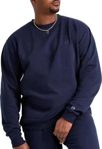 Vista 18 de Champion Sudadera de forro polar de peso medio con cuello redondo para hombre (regular o grande y alto)