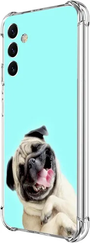 Vista 7 de Funda para Galaxy A54, hermosa protección contra caídas de flores rosas, a prueba de golpes, carcasa protectora de cuerpo completo resistente a
