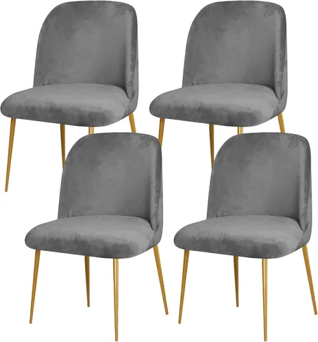 Vista 21 de Gollense Fundas de silla con respaldo curvado para comedor, fundas modernas de mediados de siglo, protector de asiento de silla semicírculo
