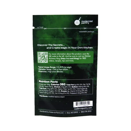 Vista 3 de Pure Ultra-tex 8 Sin OMG Vegano Sin Gluten Certificado OU Kosher - 50g/2oz