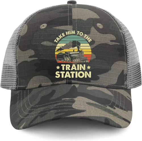Vista 9 de devor Cap Take Him to The Train Station Dad Hats, Funny Caps for Women