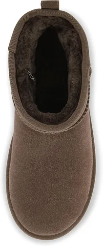 Vista 5 de CUSHIONAIRE Botas de plataforma Hippy Genuine Suede para mujer + espuma viscoelástica