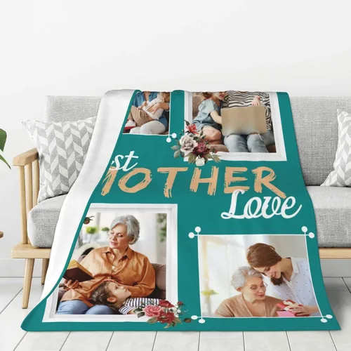 Vista 66 de JCETUNO Regalos personalizados de San Valentín para él y ella, mantas personalizadas con foto, mantas de fotos personalizadas, mantas de fotos