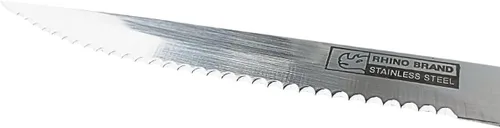 Vista 5 de ToolUSA KITCHEN DIVA - Paquete de 2 cuchillos de carne dentados de 8.5 pulgadas Construcción de acero inoxidable Cuchillas dentadas afiladas